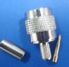 TNC m S/T for RG58 RF crimp connector